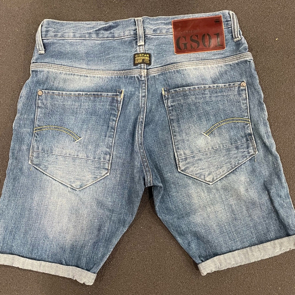 G star denim shorts size 30